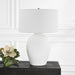 Uttermost Home Uttermost Reyna Chalk White Table Lamp