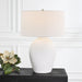 Uttermost Home Uttermost Reyna Chalk White Table Lamp