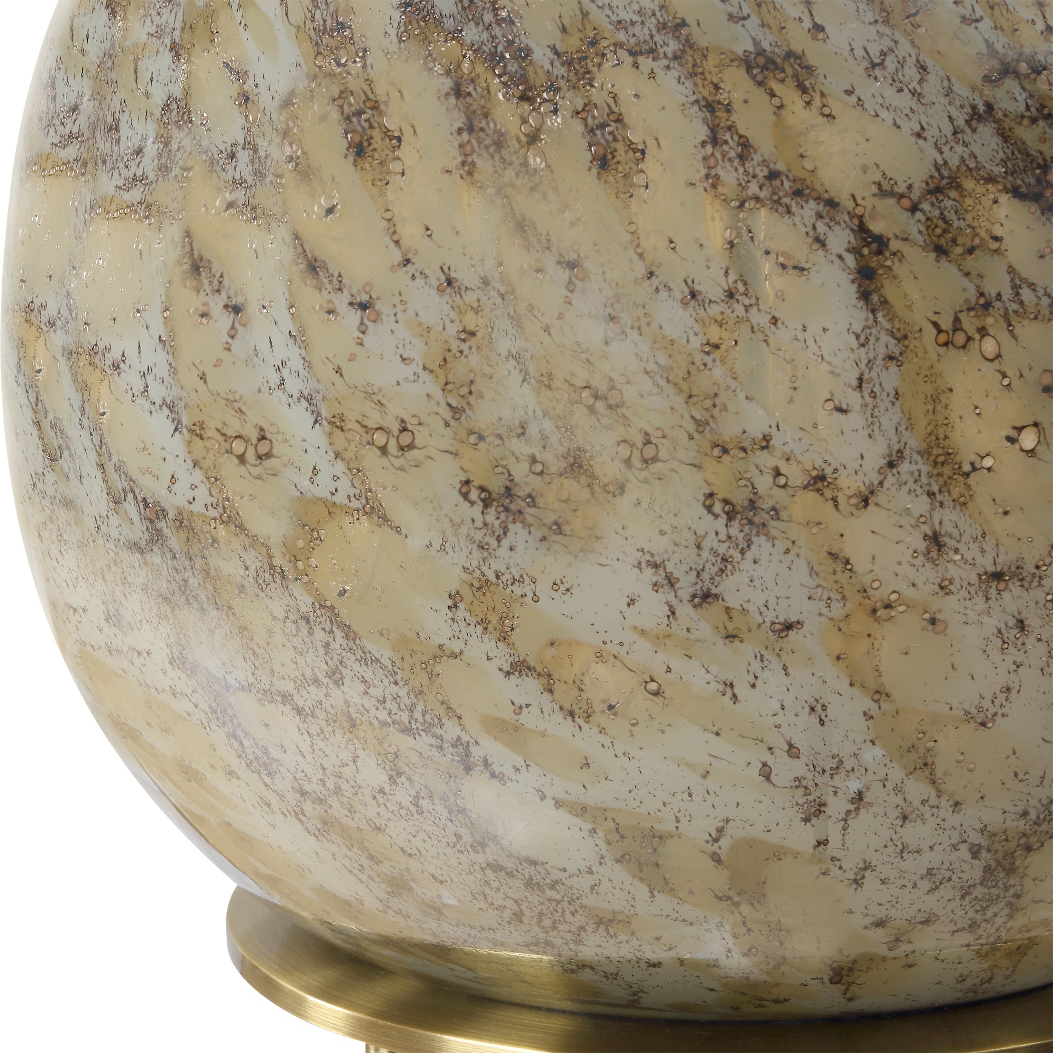 Uttermost Lighting Uttermost Rhine Brown Glass Table Lamp