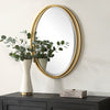 Uttermost Home Decor Uttermost Rhodes Gold Oval Mirror