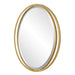 Uttermost Home Decor Uttermost Rhodes Gold Oval Mirror