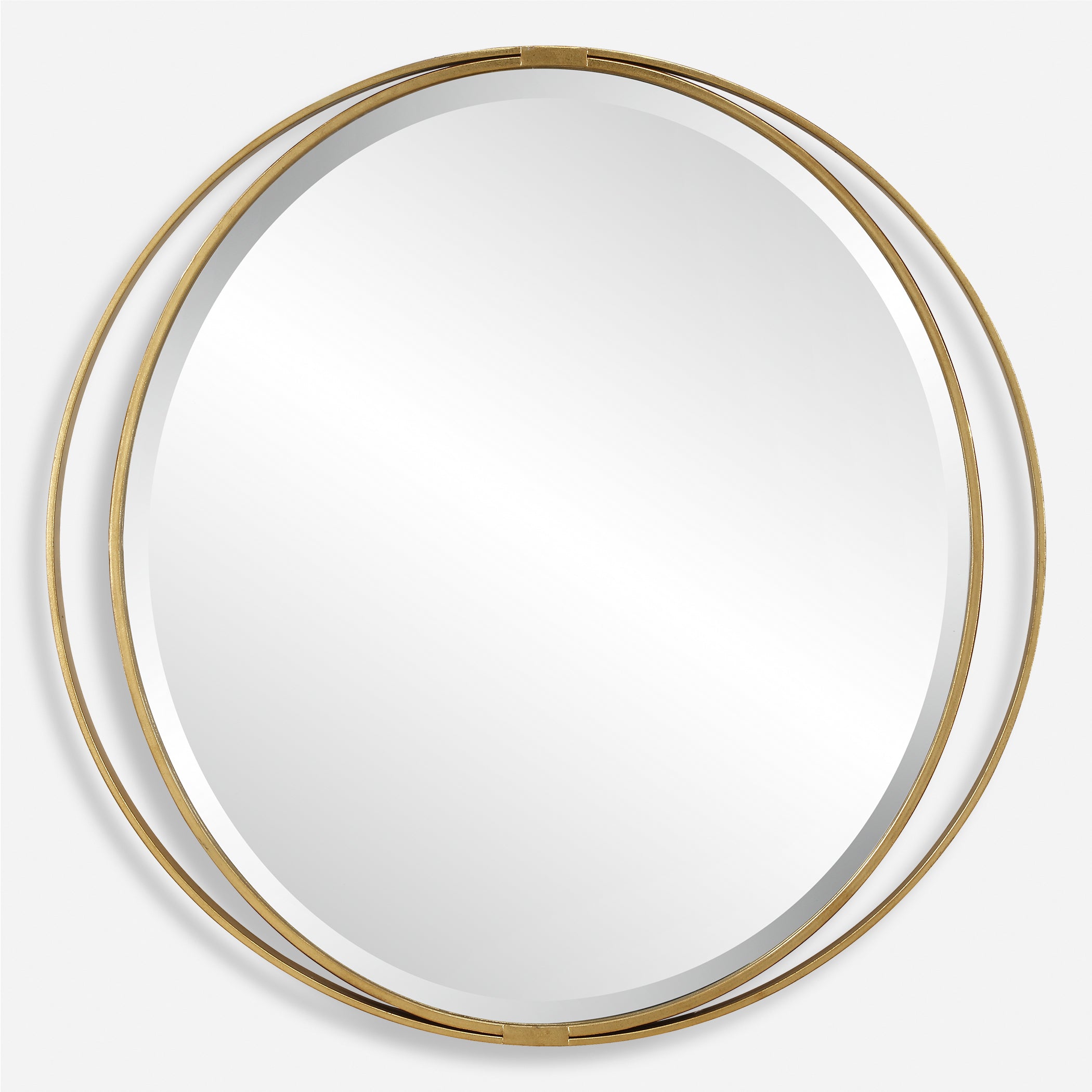 Uttermost Home Decor Oversized - Rate to be Quoted Uttermost Rhodes Gold Round Mirror
