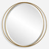Uttermost Home Decor Oversized - Rate to be Quoted Uttermost Rhodes Gold Round Mirror