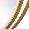 Uttermost Home Decor Oversized - Rate to be Quoted Uttermost Rhodes Gold Round Mirror
