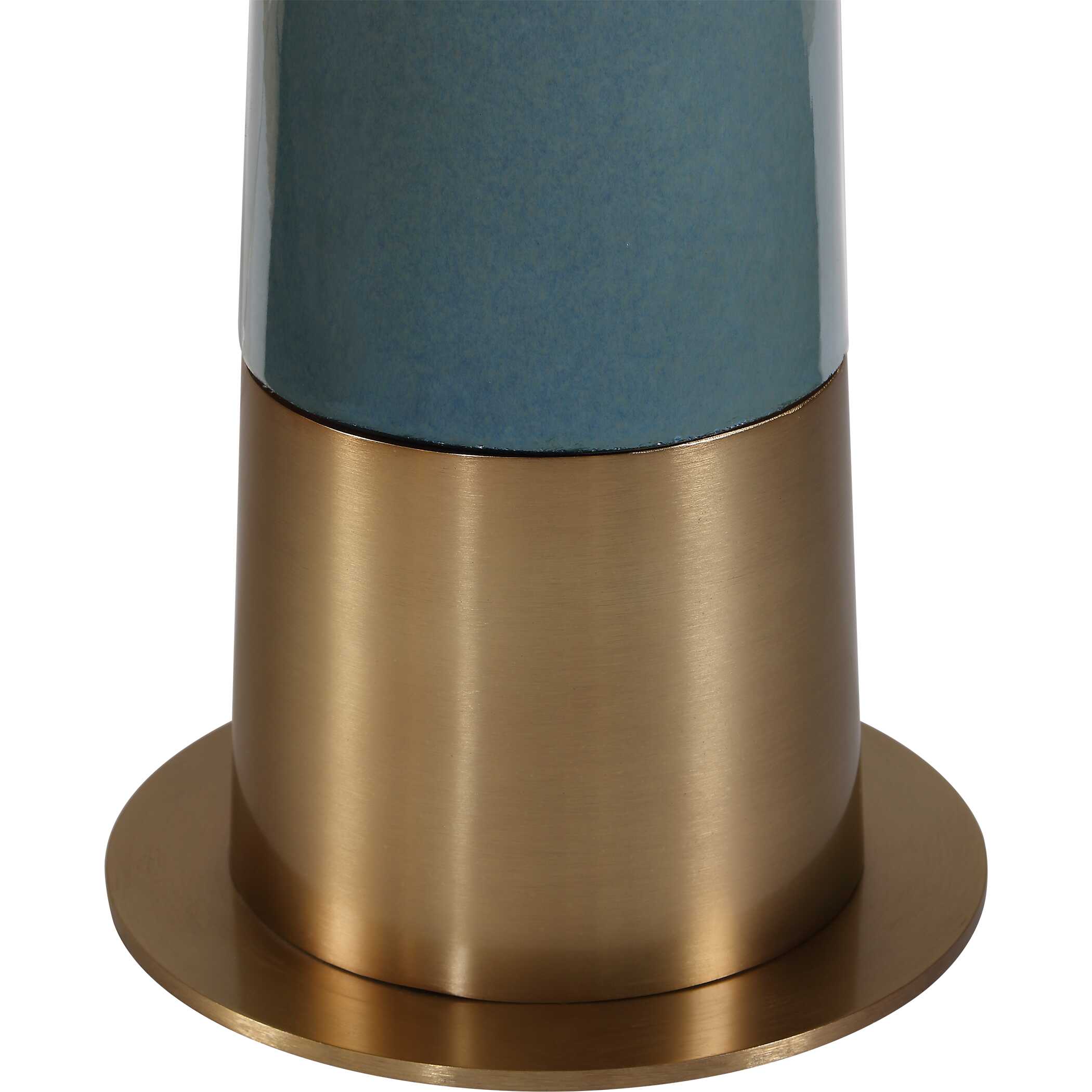 Uttermost Lighting Uttermost Riccardi Blue Floor Lamp