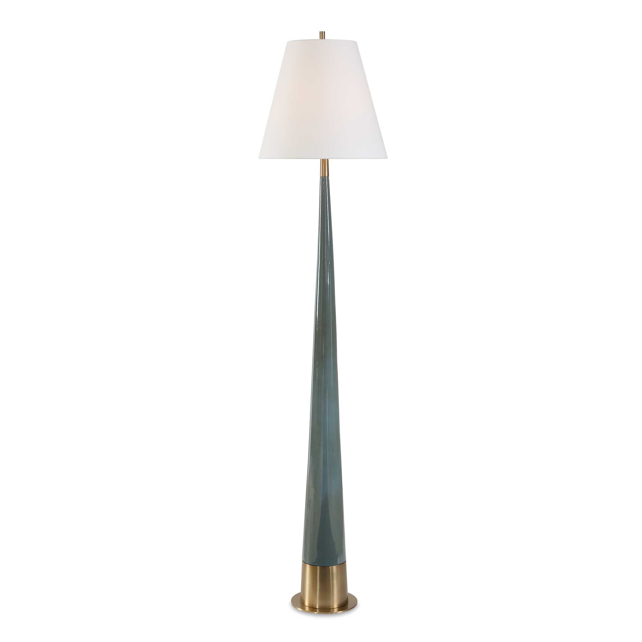 Uttermost Lighting Uttermost Riccardi Blue Floor Lamp