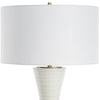 Uttermost Lighting Uttermost Ridgeline Matte White Table Lamp