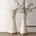 Uttermost Home Decor Uttermost Ridgeline White Vases, S/2