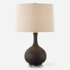 Uttermost Lighting Uttermost Rimini Black Glaze Table Lamp