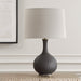 Uttermost Lighting Uttermost Rimini Black Glaze Table Lamp