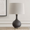 Uttermost Lighting Uttermost Rimini Black Glaze Table Lamp