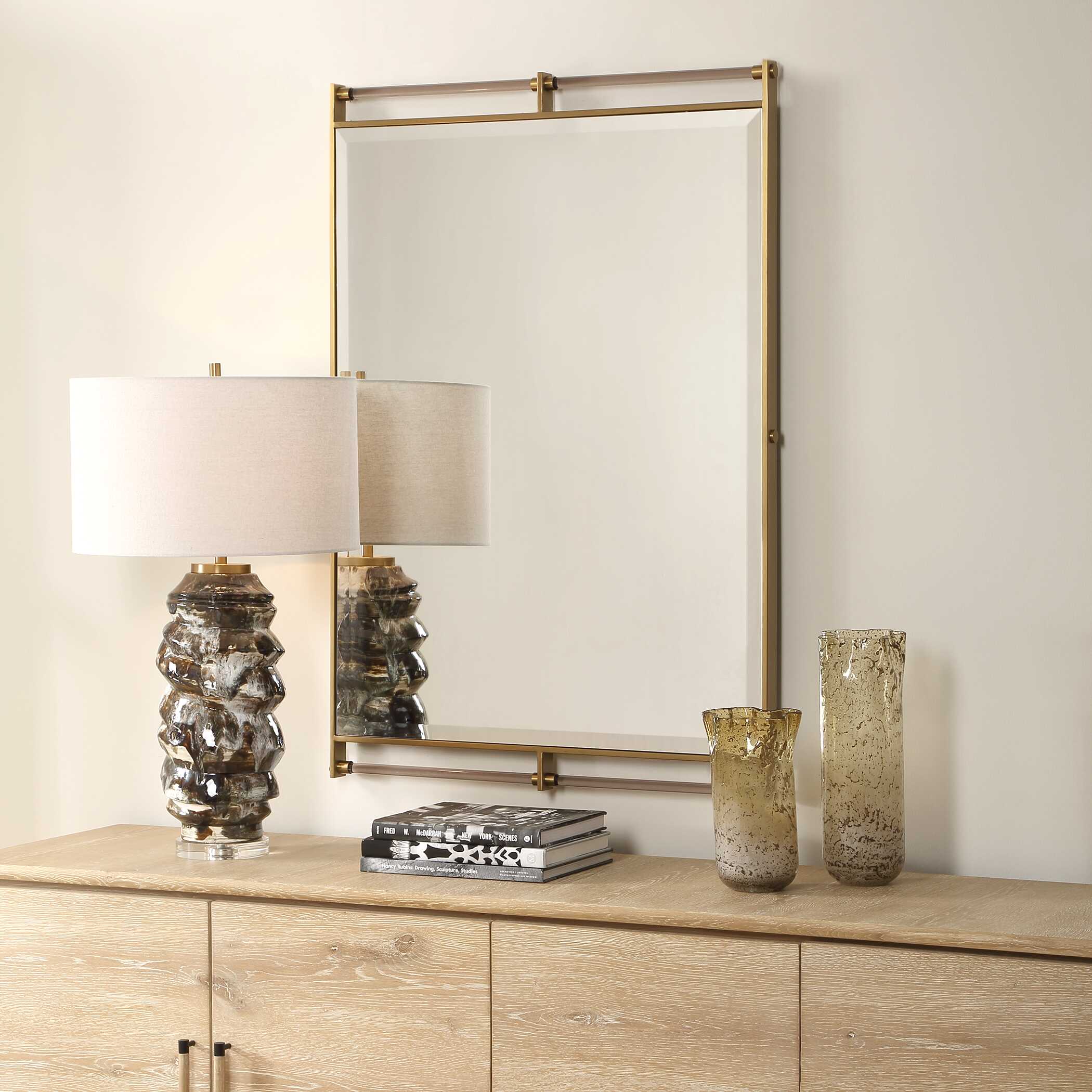 Uttermost Uttermost Ripoll Antique Brass Mirror
