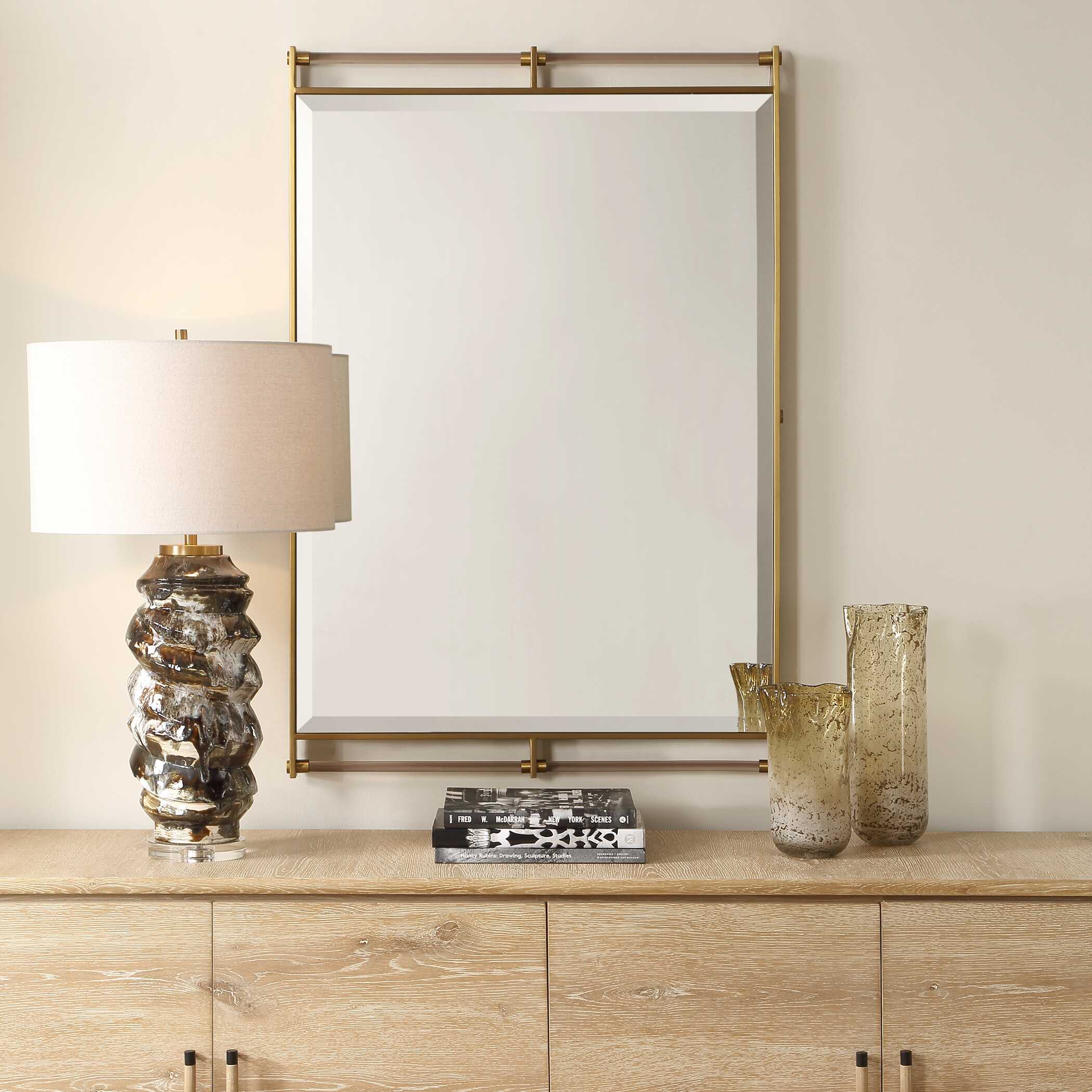 Uttermost Uttermost Ripoll Antique Brass Mirror