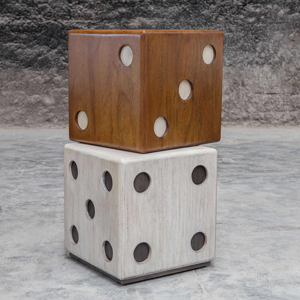 Uttermost Home Uttermost Roll the Dice Accent Table