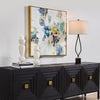 Uttermost Home Motor Freight - To be Quoted Uttermost Rolling Onward Framed Abstract Art