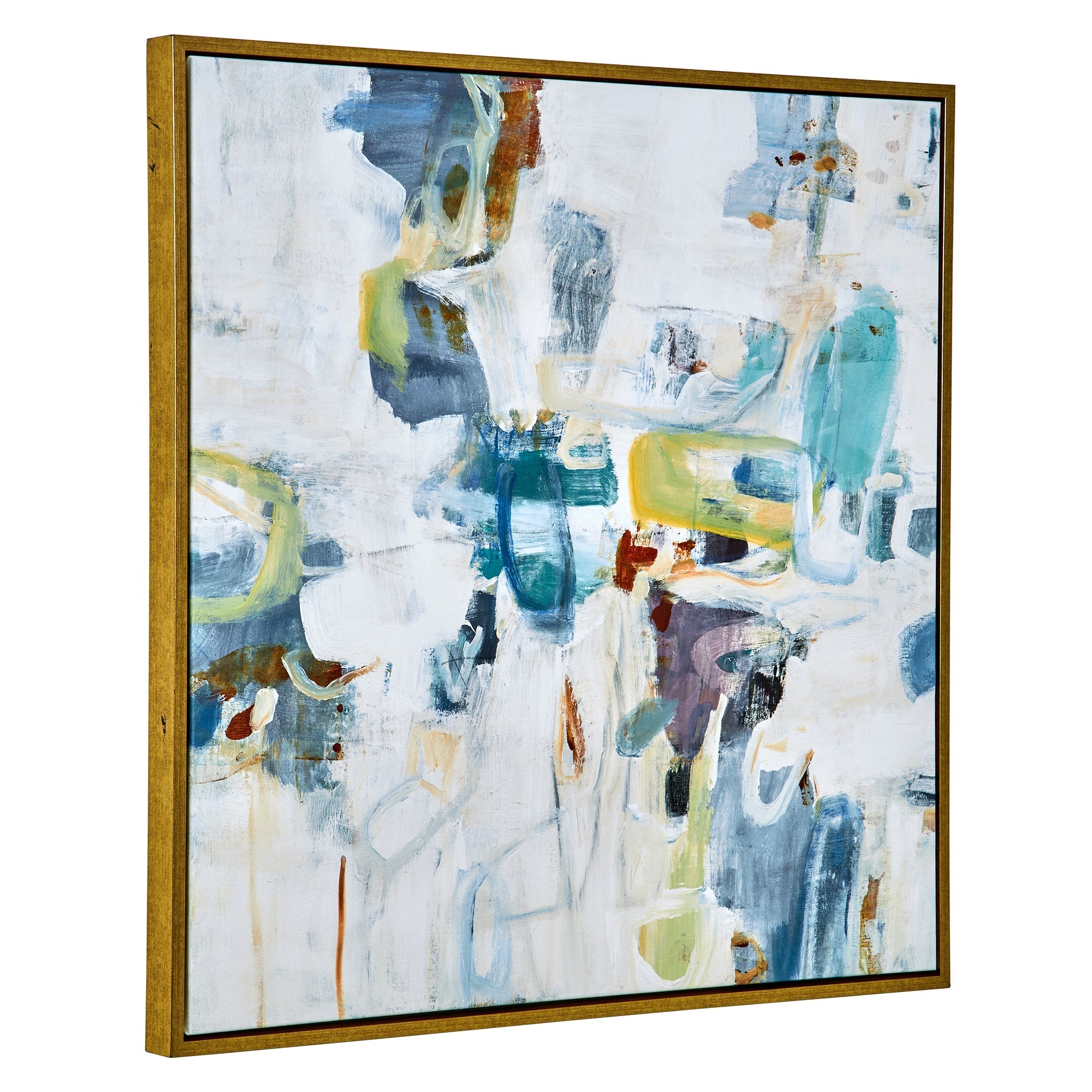 Uttermost Home Motor Freight - To be Quoted Uttermost Rolling Onward Framed Abstract Art