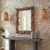 Uttermost Home Decor Uttermost Rooted Reflection Natural Mirror