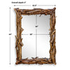 Uttermost Home Decor Uttermost Rooted Reflection Natural Mirror