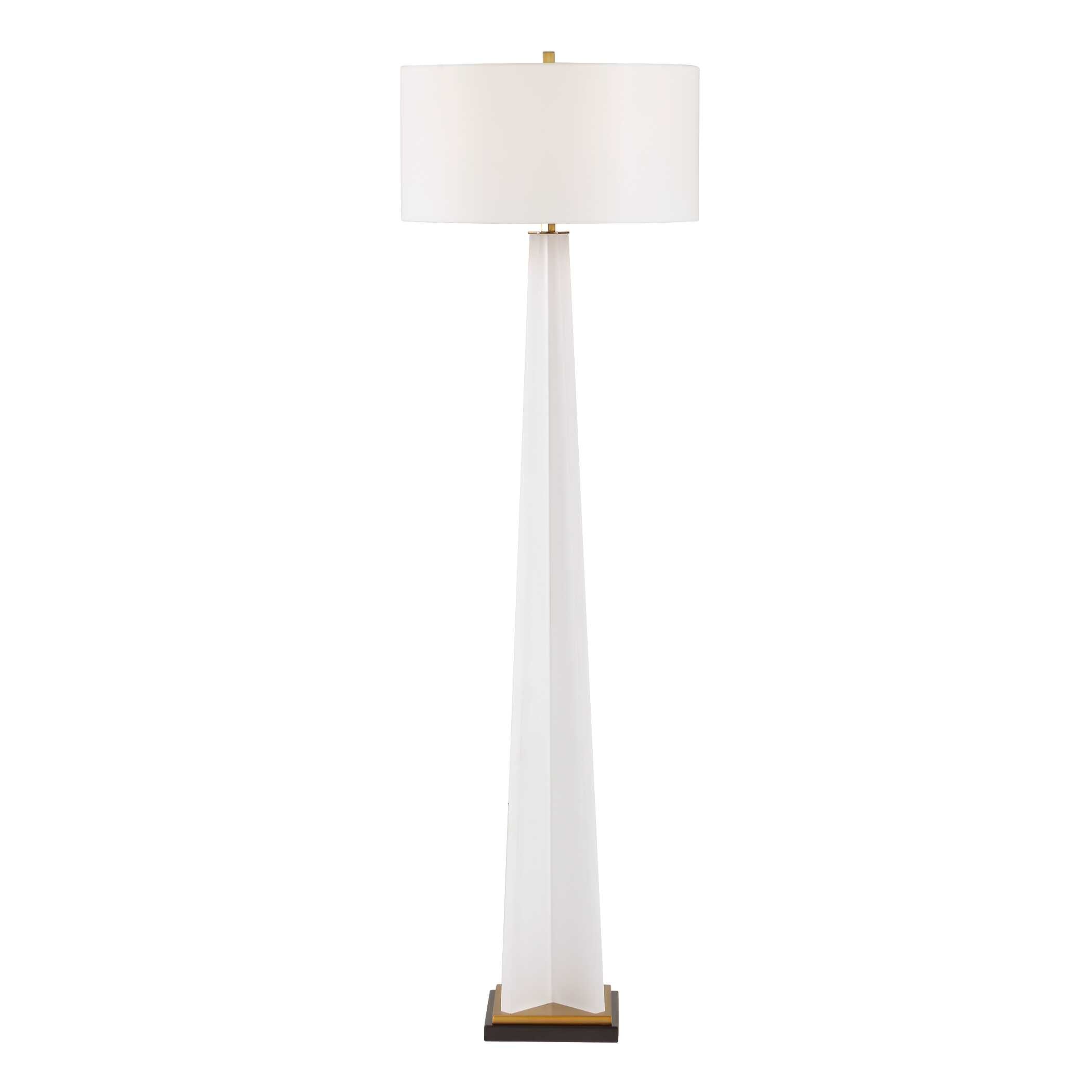 Uttermost Uttermost Rosin White Floor Lamp