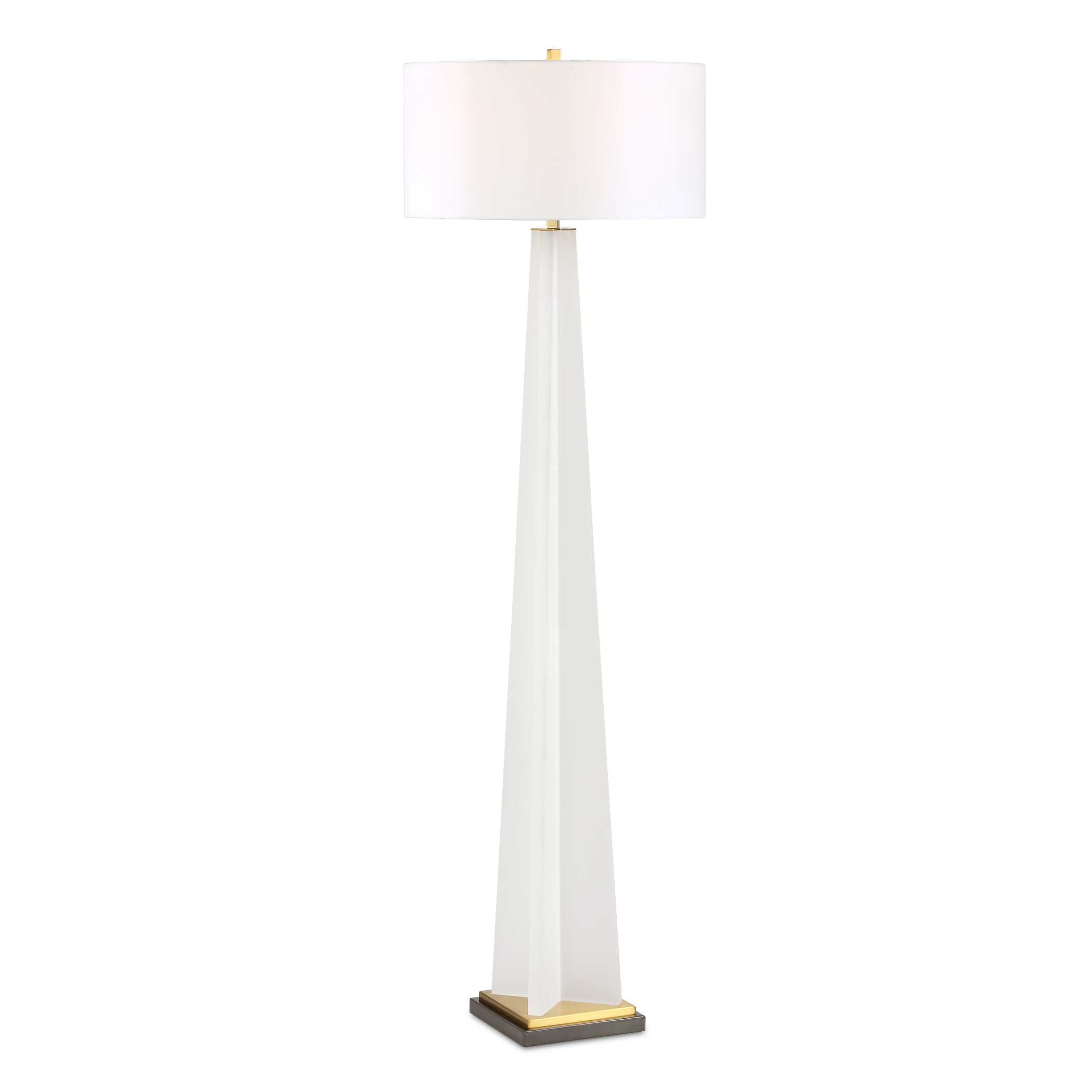 Uttermost Uttermost Rosin White Floor Lamp