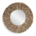 Uttermost Home Decor Uttermost Rossetti Round Interwoven Wood Mirror