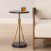 Uttermost Home Decor Uttermost Rosston Black Marble Accent Table