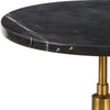 Uttermost Home Decor Uttermost Rosston Black Marble Accent Table