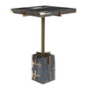 Uttermost Furniture Uttermost Rowman Petrified Wood Accent Table