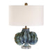 Uttermost Uttermost Ruffle Up Blue Green Table Lamp