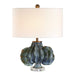 Uttermost Uttermost Ruffle Up Blue Green Table Lamp