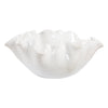 Uttermost Home Decor Uttermost Ruffle White Bloom Bowl