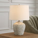 Uttermost Lighting Uttermost Rupture Aged Ivory Table Lamp