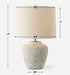 Uttermost Lighting Uttermost Rupture Aged Ivory Table Lamp
