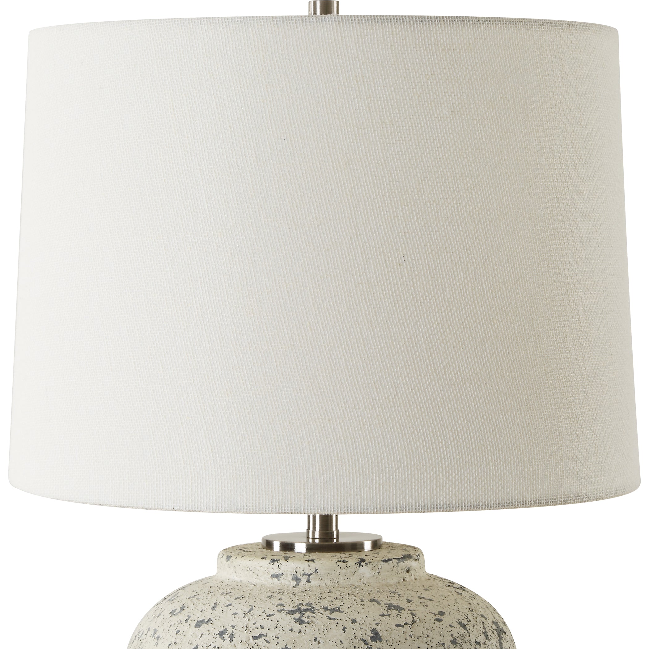 Uttermost Lighting Uttermost Rupture Aged Ivory Table Lamp