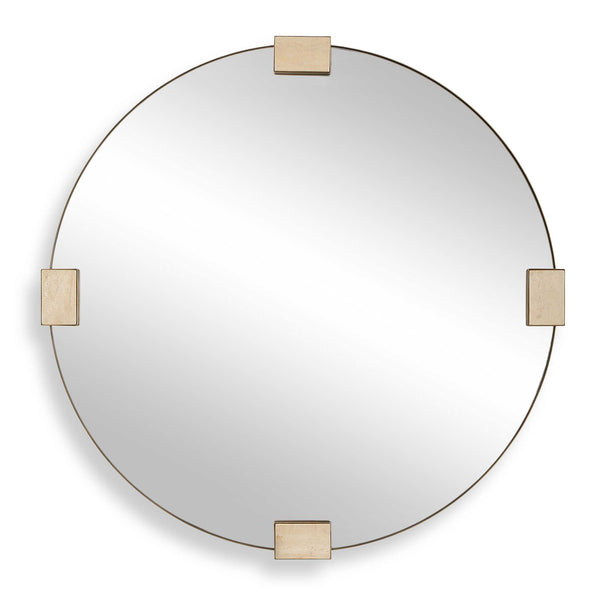 Uttermost Uttermost Russo Travertine Round Mirror