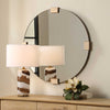 Uttermost Uttermost Russo Travertine Round Mirror