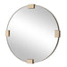 Uttermost Uttermost Russo Travertine Round Mirror