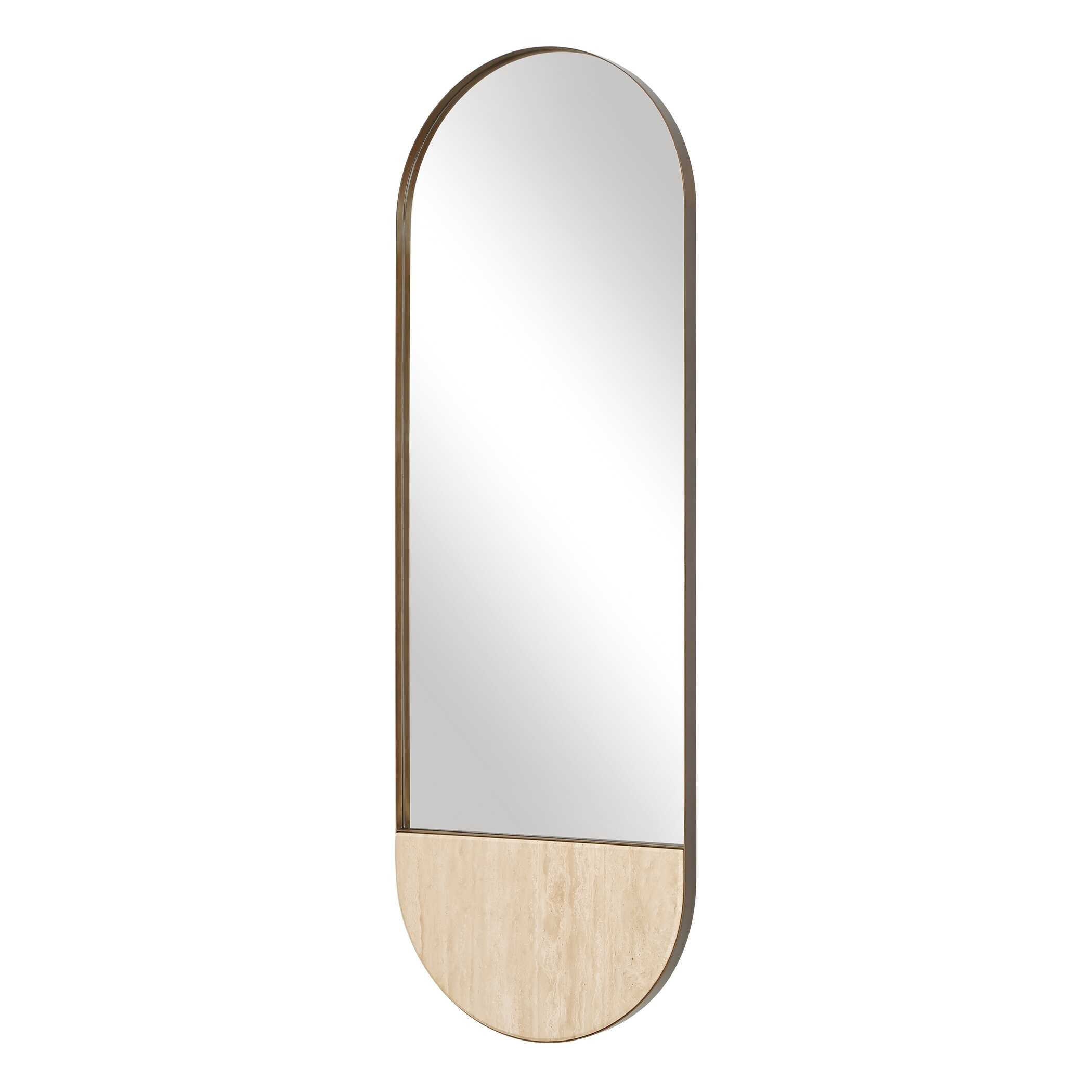 Uttermost Uttermost Russo Travertine Tall Oval Mirror