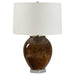 Uttermost Lighting Uttermost Rye Glazed Brown Table Lamp
