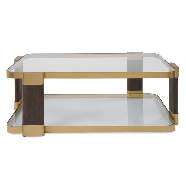Uttermost Furniture Uttermost Ryles Glass Coffee Table