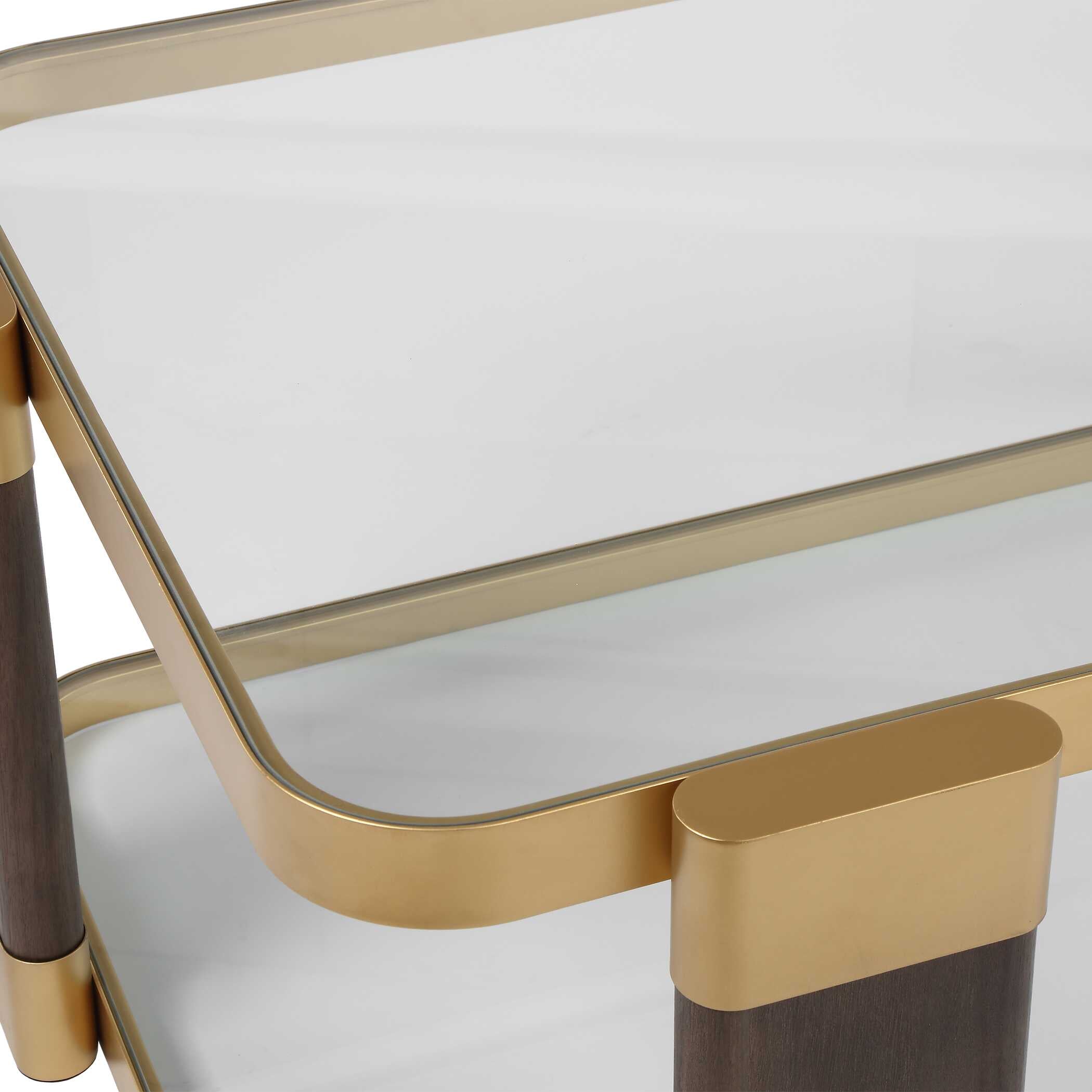 Uttermost Furniture Uttermost Ryles Glass Coffee Table