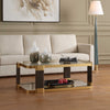 Uttermost Furniture Uttermost Ryles Glass Coffee Table
