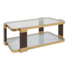 Uttermost Furniture Uttermost Ryles Glass Coffee Table
