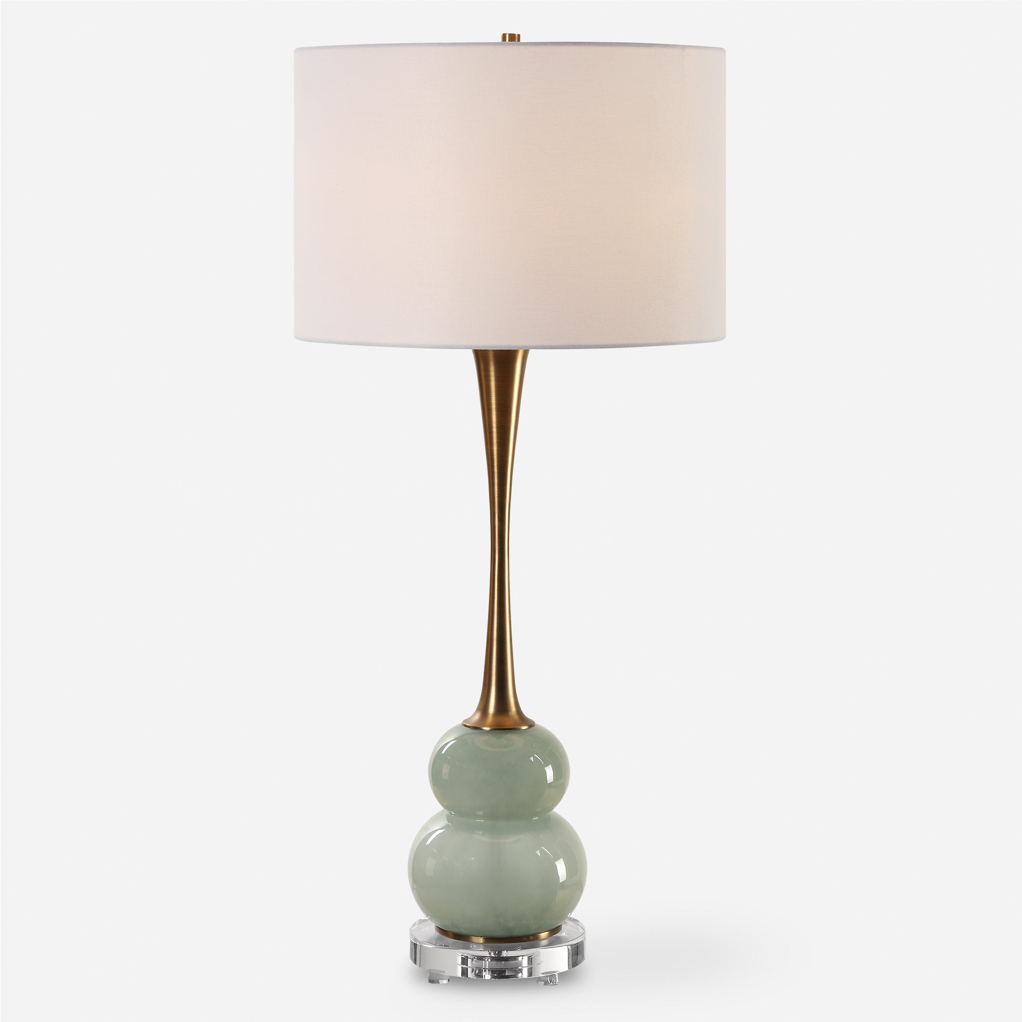 Uttermost Lighting Uttermost Sanctuary Green Gray Table Lamp