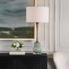 Uttermost Lighting Uttermost Sanctuary Green Gray Table Lamp