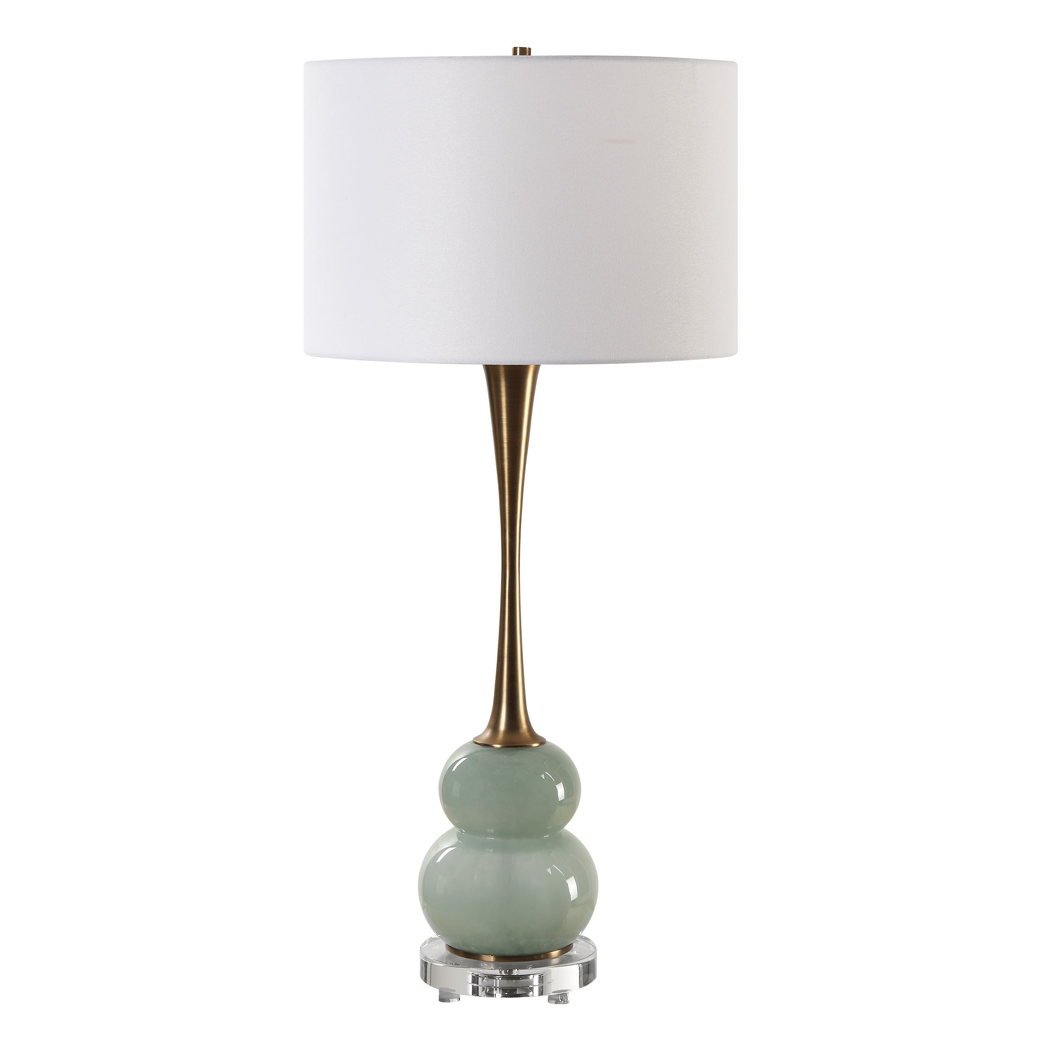 Uttermost Lighting Uttermost Sanctuary Green Gray Table Lamp
