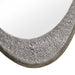 Uttermost Home Decor Uttermost Schiller Oval Antique Nickel Mirror