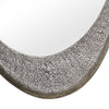 Uttermost Home Decor Uttermost Schiller Oval Antique Nickel Mirror