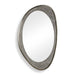 Uttermost Home Decor Uttermost Schiller Oval Antique Nickel Mirror