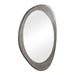 Uttermost Home Decor Uttermost Schiller Oval Antique Nickel Mirror